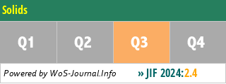 Solids - WoS Journal Info