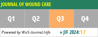 JOURNAL OF WOUND CARE - WoS Journal Info