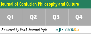 Journal of Confucian Philosophy and Culture - WoS Journal Info