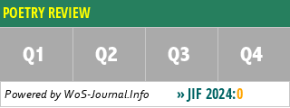 POETRY REVIEW - WoS Journal Info