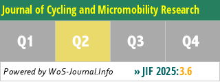 Journal of Cycling and Micromobility Research - WoS Journal Info