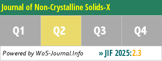 Journal of Non-Crystalline Solids-X - WoS Journal Info