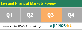 Law and Financial Markets Review - WoS Journal Info
