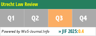 Utrecht Law Review - WoS Journal Info
