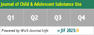 Journal of Child & Adolescent Substance Use - WoS Journal Info