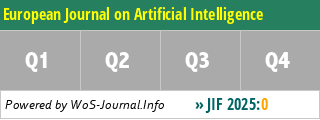 European Journal on Artificial Intelligence - WoS Journal Info