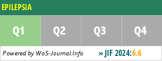 EPILEPSIA - WoS Journal Info