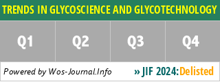 TRENDS IN GLYCOSCIENCE AND GLYCOTECHNOLOGY - WoS Journal Info