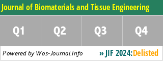 Journal of Biomaterials and Tissue Engineering - WoS Journal Info