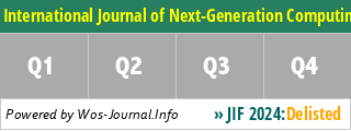 International Journal of Next-Generation Computing - WoS Journal Info