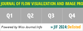 JOURNAL OF FLOW VISUALIZATION AND IMAGE PROCESSING - WoS Journal Info