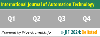 International Journal of Automation Technology - WoS Journal Info