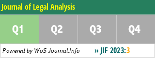 Journal of Legal Analysis - WoS Journal Info