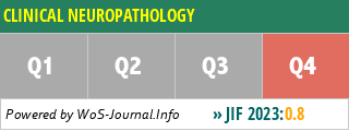 CLINICAL NEUROPATHOLOGY - WoS Journal Info