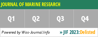 JOURNAL OF MARINE RESEARCH - WoS Journal Info