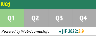 IUCrJ - WoS Journal Info