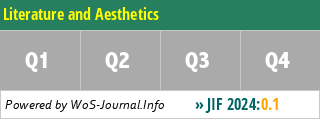 Literature and Aesthetics - WoS Journal Info